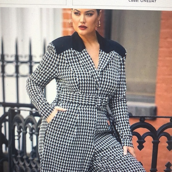 New houndstooth jumpsuit - Picture 9 of 10